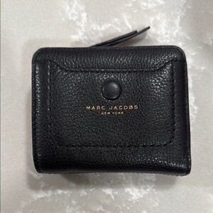 Marc Jacobs Black Leather Wallet